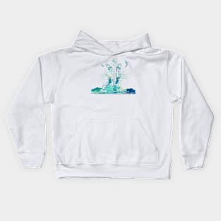 Head In Water In Water Kids Hoodie